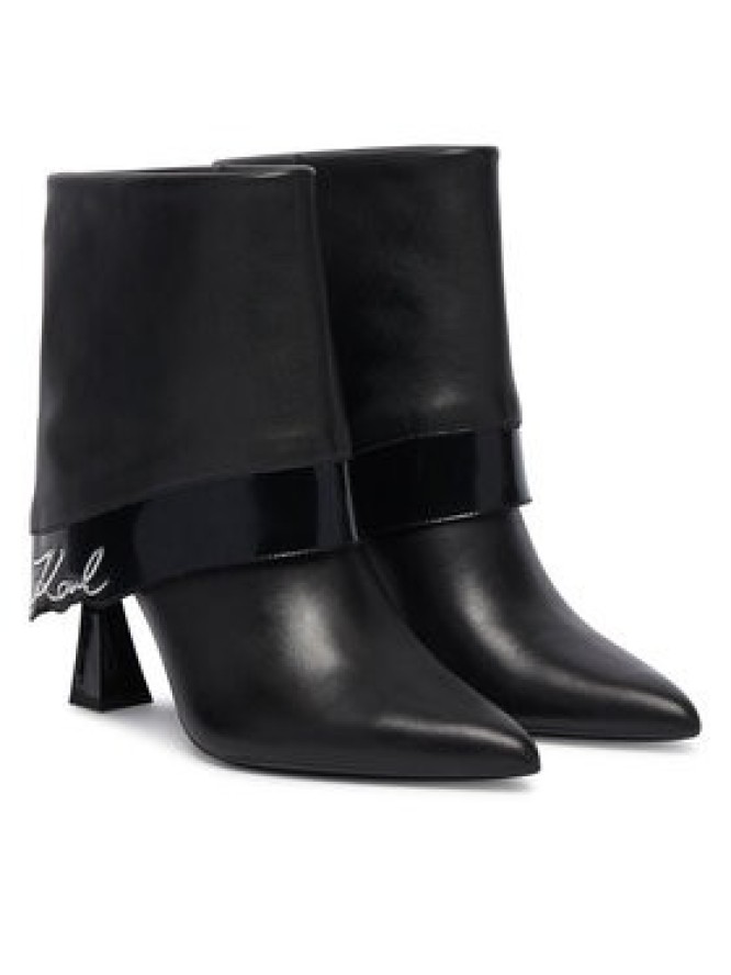 KARL LAGERFELD Botki Debutante KL32051 Czarny