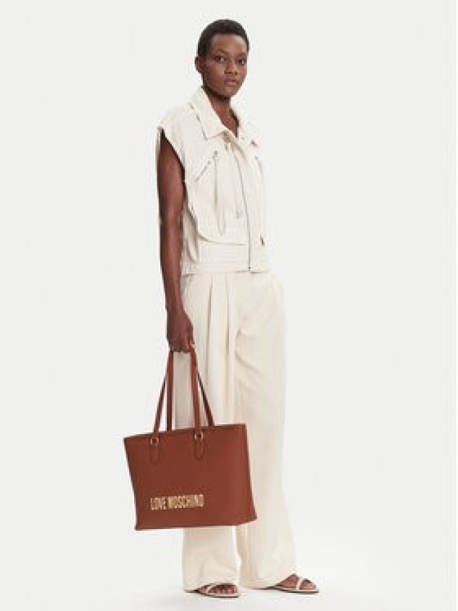 LOVE MOSCHINO Torebka JC4190PP1NKD0312 Brązowy