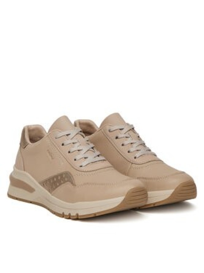 Rieker Sneakersy M6607-60 Beżowy