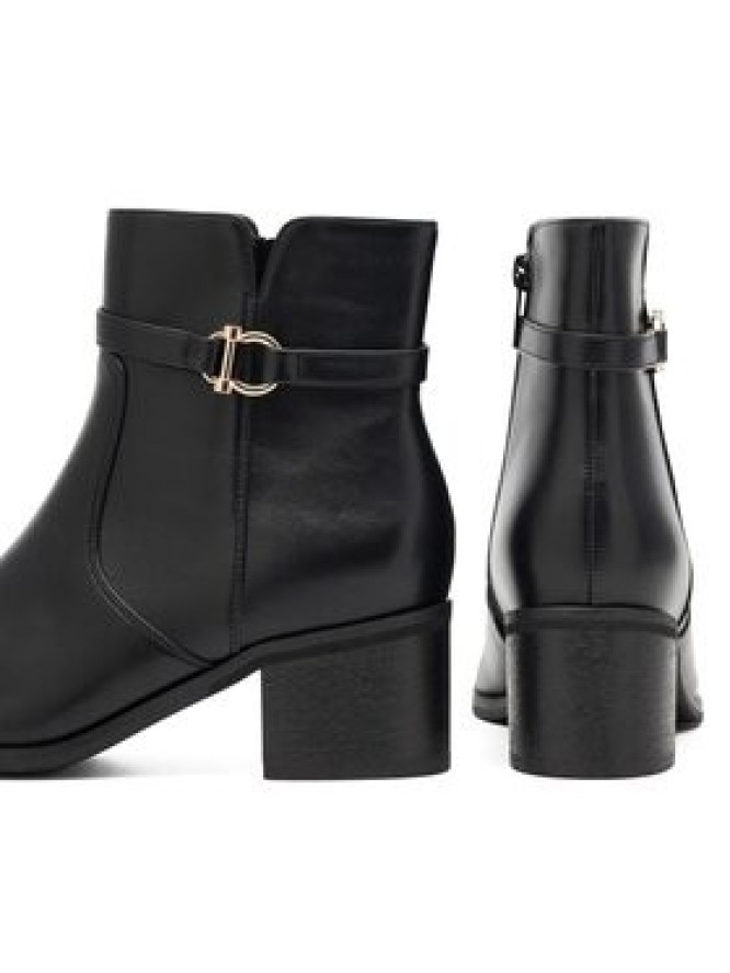 Clara Barson Botki NIVES WS22385-02 Czarny