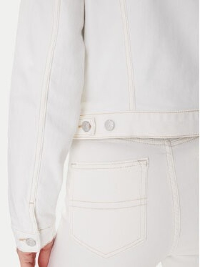 Tommy Jeans Kurtka jeansowa Classic Trucker Jacket Bi8194 DW0DW20121 Biały Regular Fit