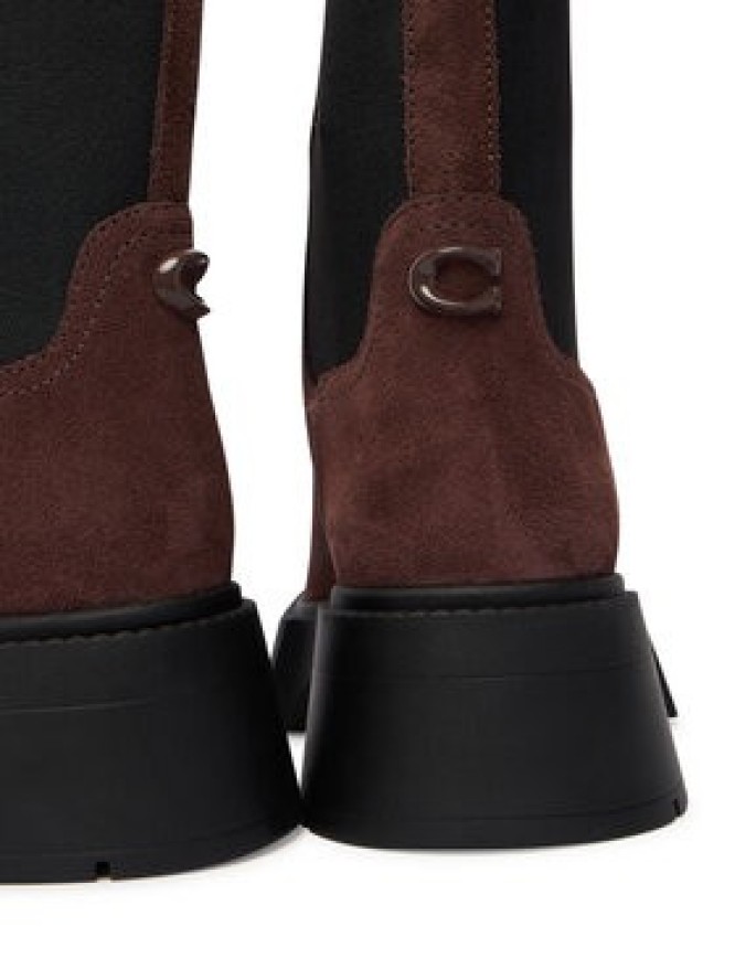 Coach Sztyblety Leah Platform CCH89 Brązowy