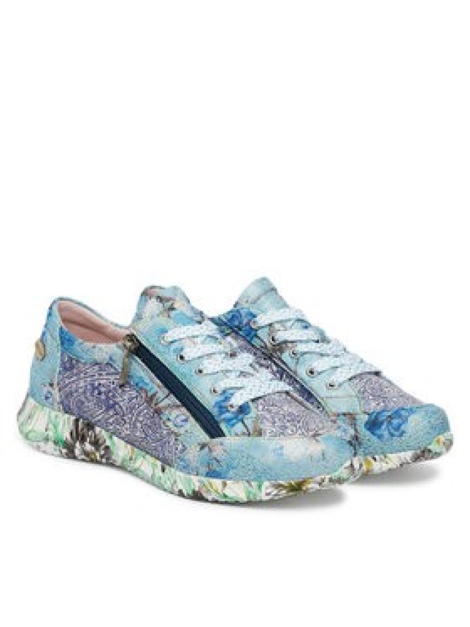 Laura Vita Sneakersy Joctao 06 Niebieski