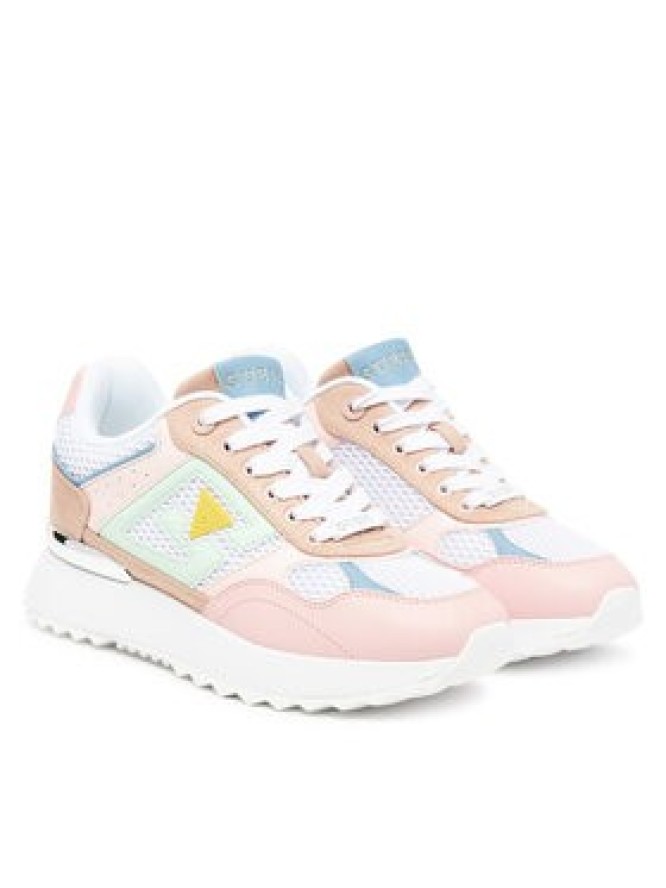 Guess Sneakersy FLTKOR ELE12 Różowy