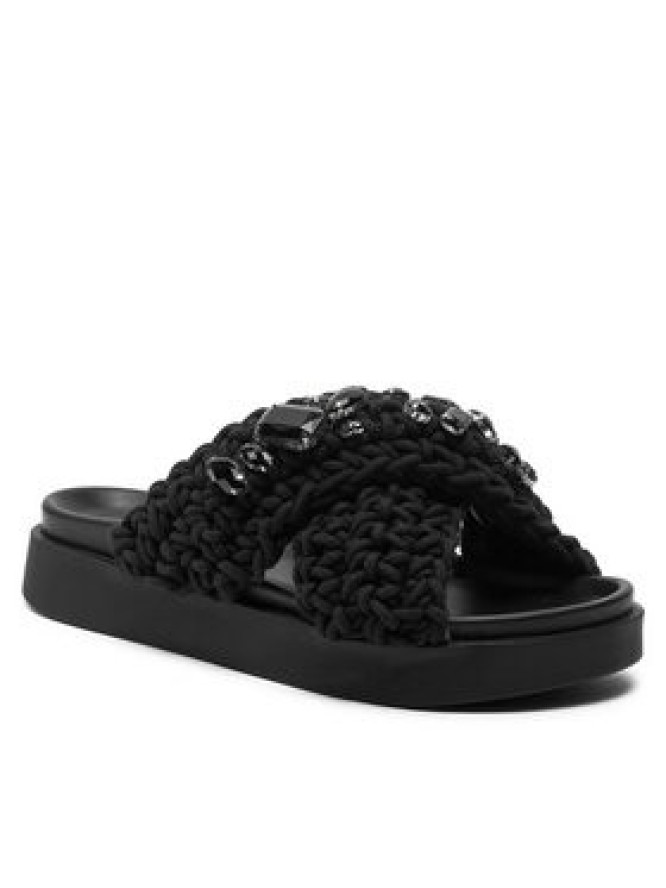 Inuikii Klapki Woven Stones 70104-106 Czarny