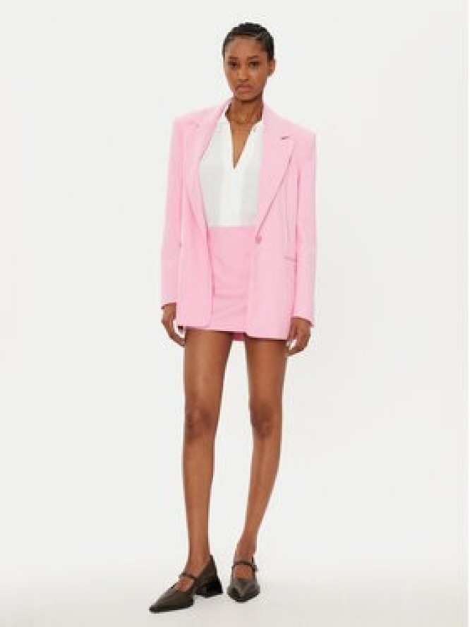 Patrizia Pepe Spódnica mini 8G0410/A106-R836 Różowy Regular Fit