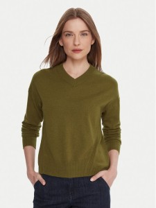 United Colors Of Benetton Sweter 102HD4032 Zielony Relaxed Fit