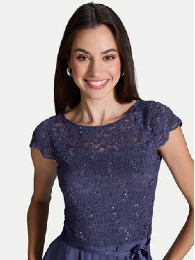 Swing Sukienka koktajlowa 77760510 Niebieski Regular Fit