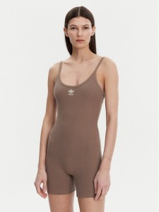 adidas Kombinezon Essentials JD1463 Beżowy Slim Fit