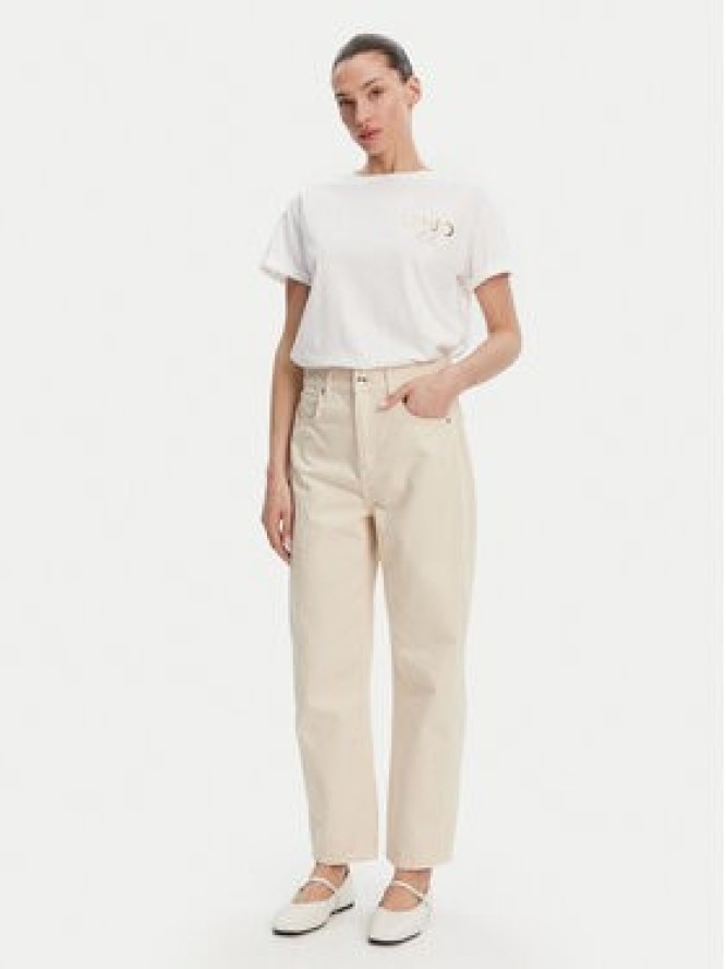 Liu Jo T-Shirt WA5007 JS923 Biały Relaxed Fit