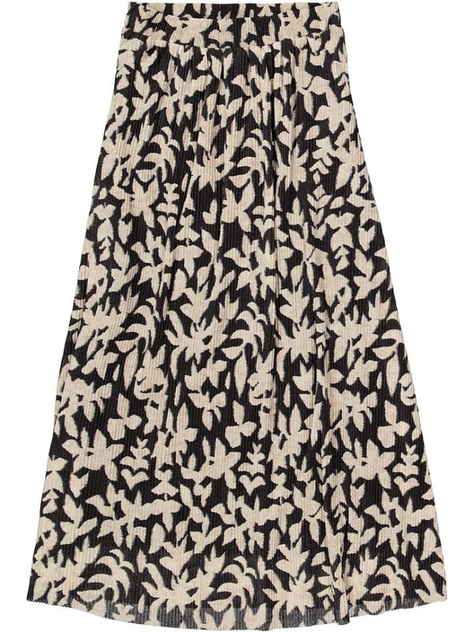 Garcia Spódnica w kolorze kremowo-czarnym rozmiar: M