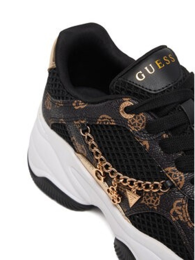 Guess Sneakersy FLPHAR FAL12 Czarny