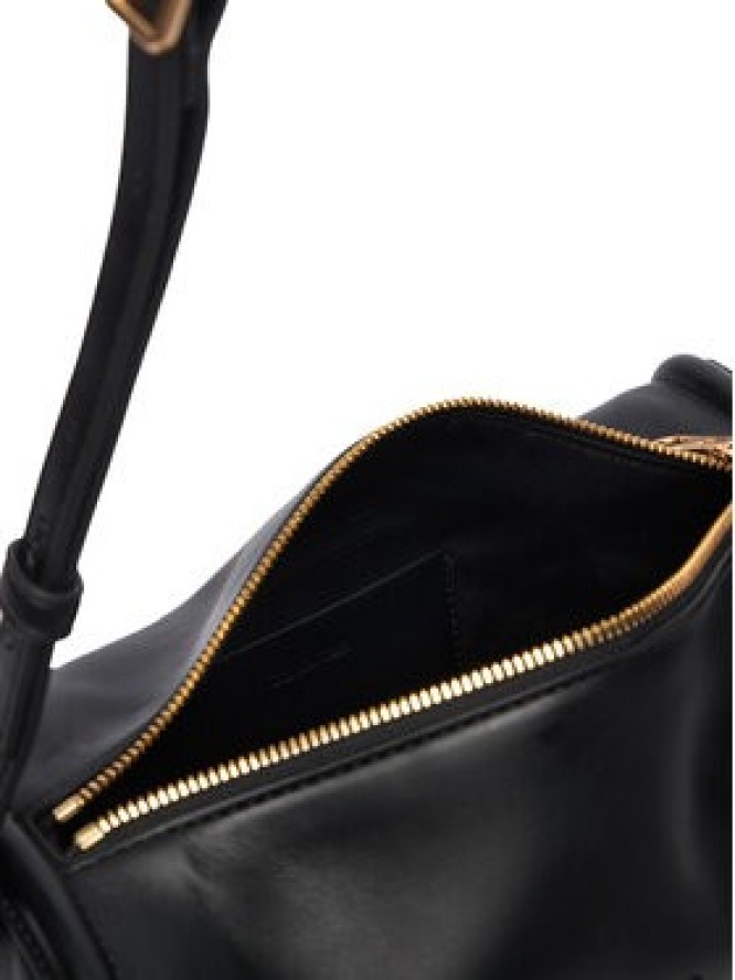 Calvin Klein Torebka Bold Ck Slouchy Shoulder Bag LV04F3894G Czarny