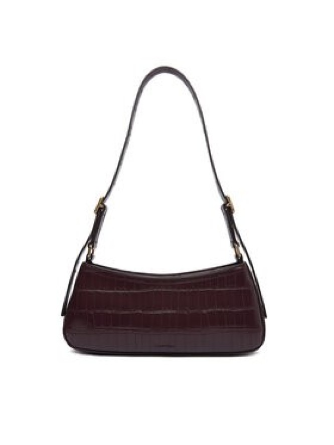Calvin Klein Torebka Ck Croc Small LV04F3283G Bordowy