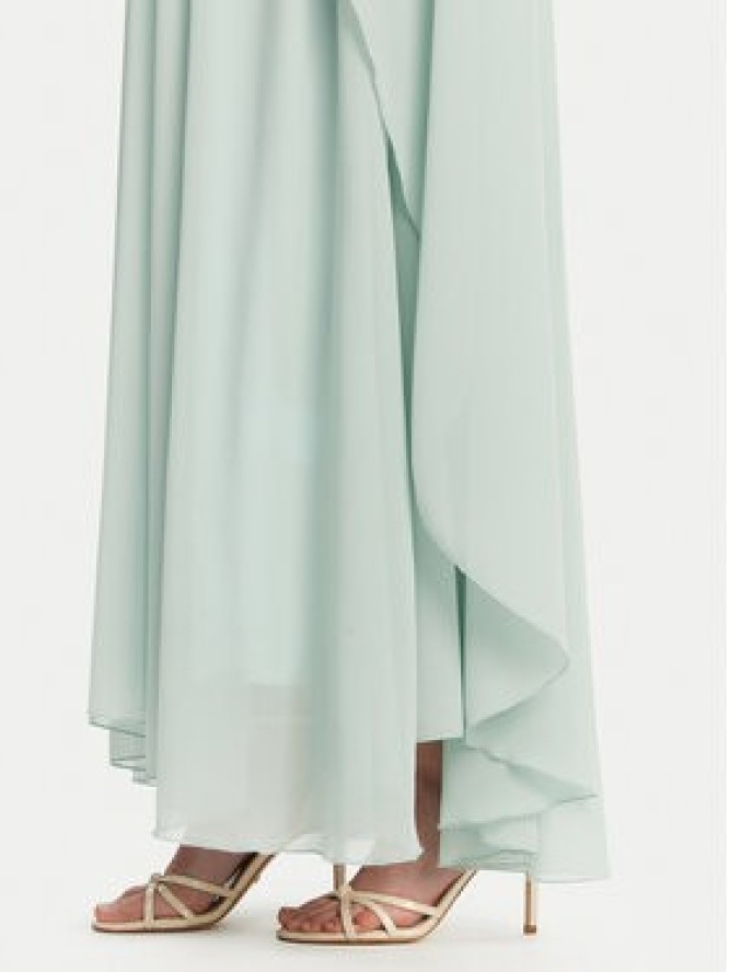 Rinascimento Sukienka wieczorowa CFC0123079003 Zielony Regular Fit