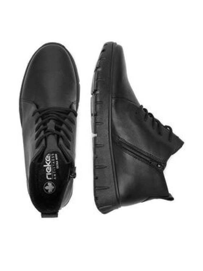 Rieker Trzewiki N1331-00 Czarny