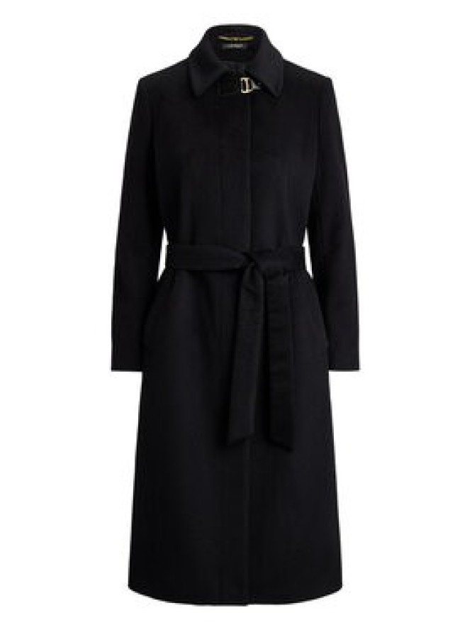 LAUREN RALPH LAUREN Płaszcz wełniany 297P23444002 Brązowy jasny Regular Fit