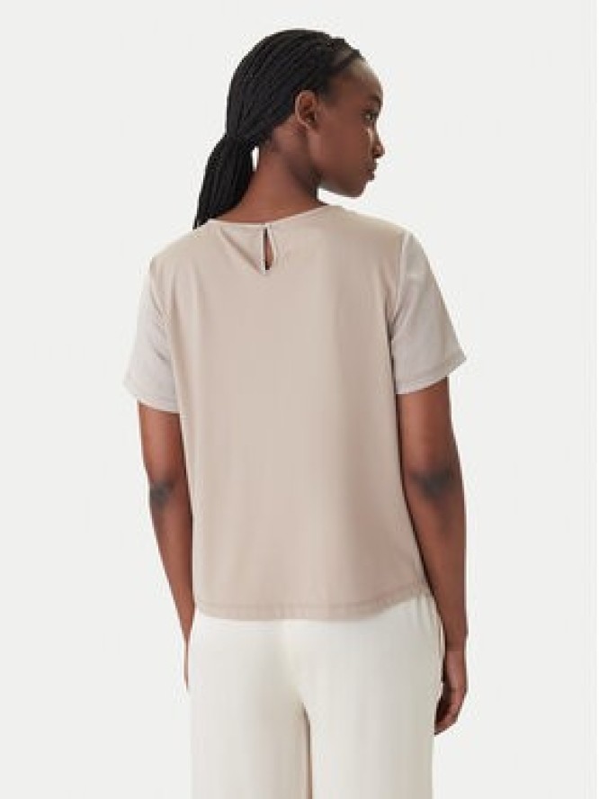 Weekend Max Mara Bluzka Zona 2615941011 Beżowy Relaxed Fit
