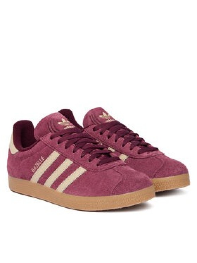 adidas Sneakersy Gazelle KJ7685 Bordowy