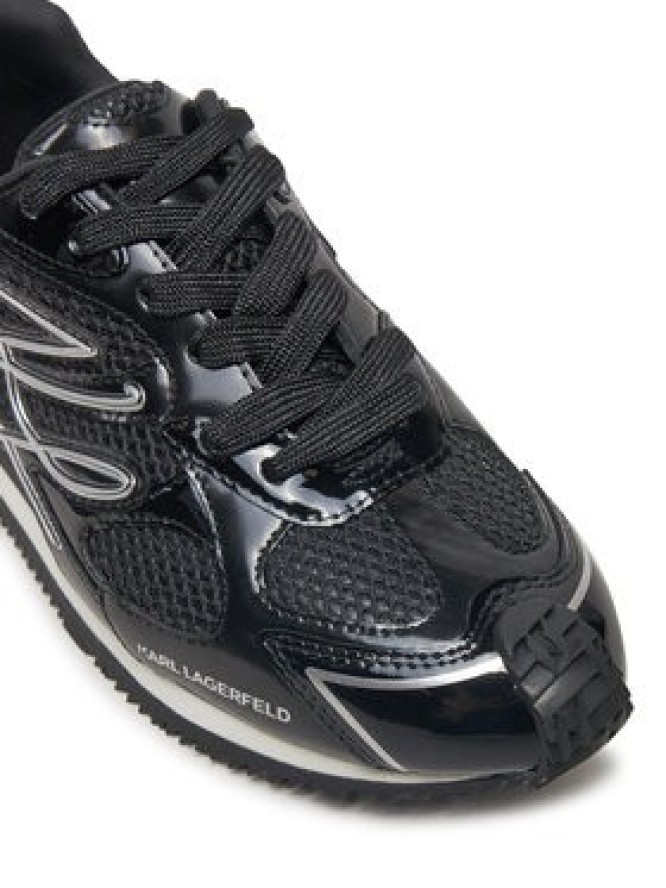 KARL LAGERFELD Sneakersy Velocette KL63925 Czarny
