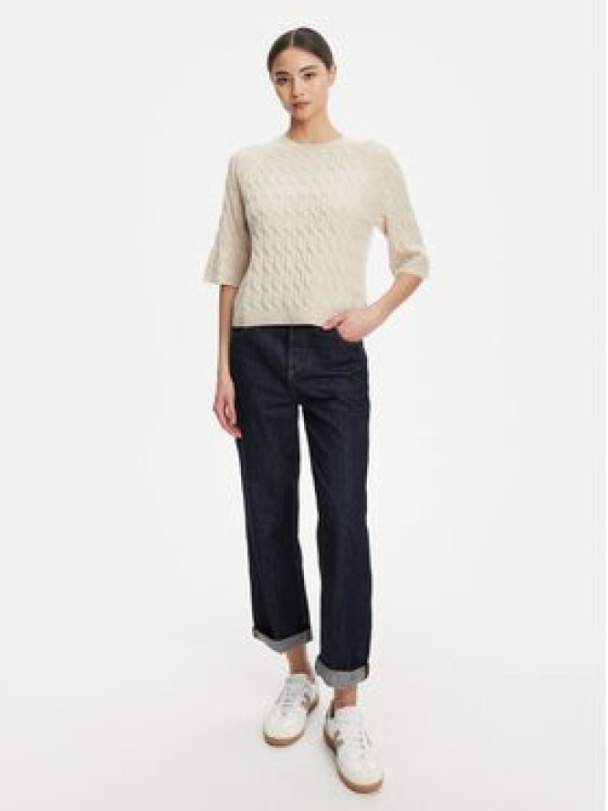 Marella Sweter Franz 2523366084 Beżowy Regular Fit