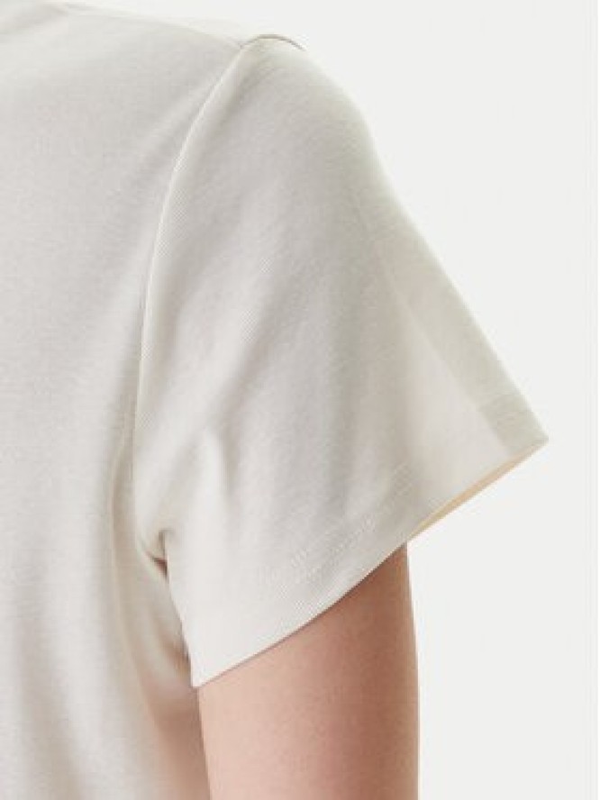 Mustang T-Shirt Rosewood 1016758 Écru Regular Fit