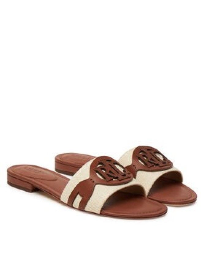 LAUREN RALPH LAUREN Klapki Alegra 802826823001 Beżowy
