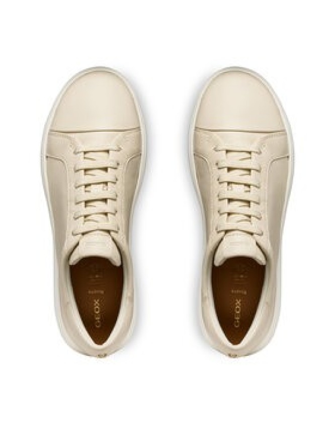 Geox Sneakersy D Nebula 2.0 C D563TD 00085 C1122 Écru