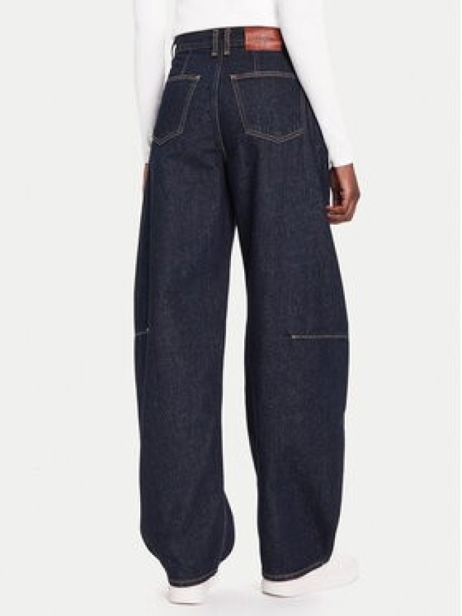 Calvin Klein Jeans Jeansy Extreme LV047D701G Granatowy Barrel Fit