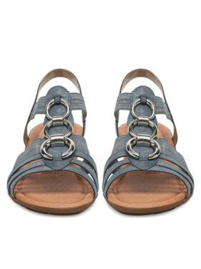 Remonte Sandały R3605-12 Niebieski