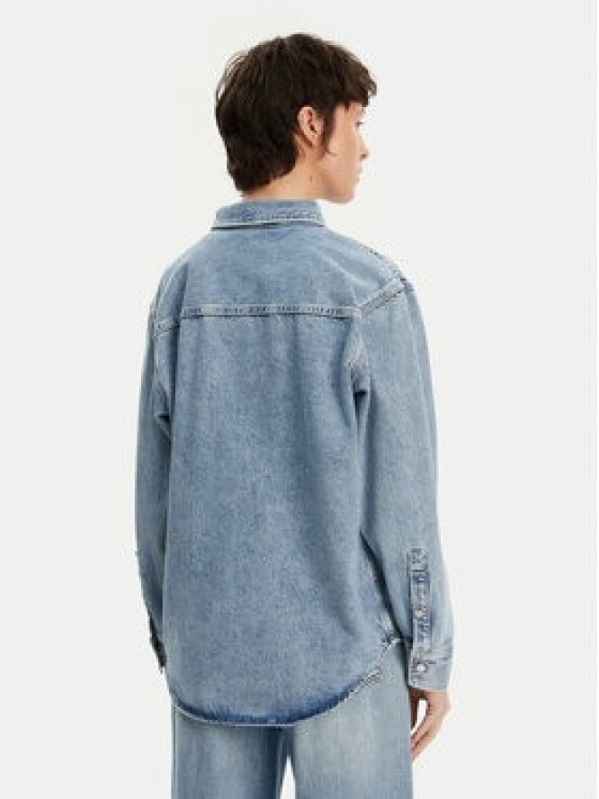 Calvin Klein Jeans Koszula jeansowa J20J225516 Niebieski Relaxed Fit