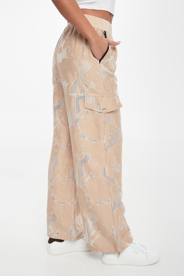 Spodnie damskie żakardowe LIU JO