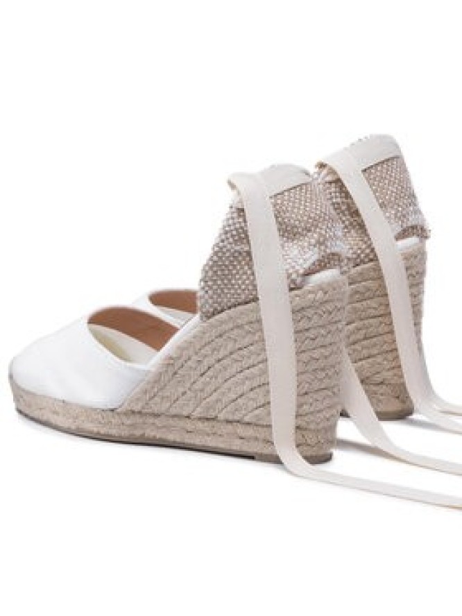 Castañer Espadryle Carina/8/001 020962-200 Biały