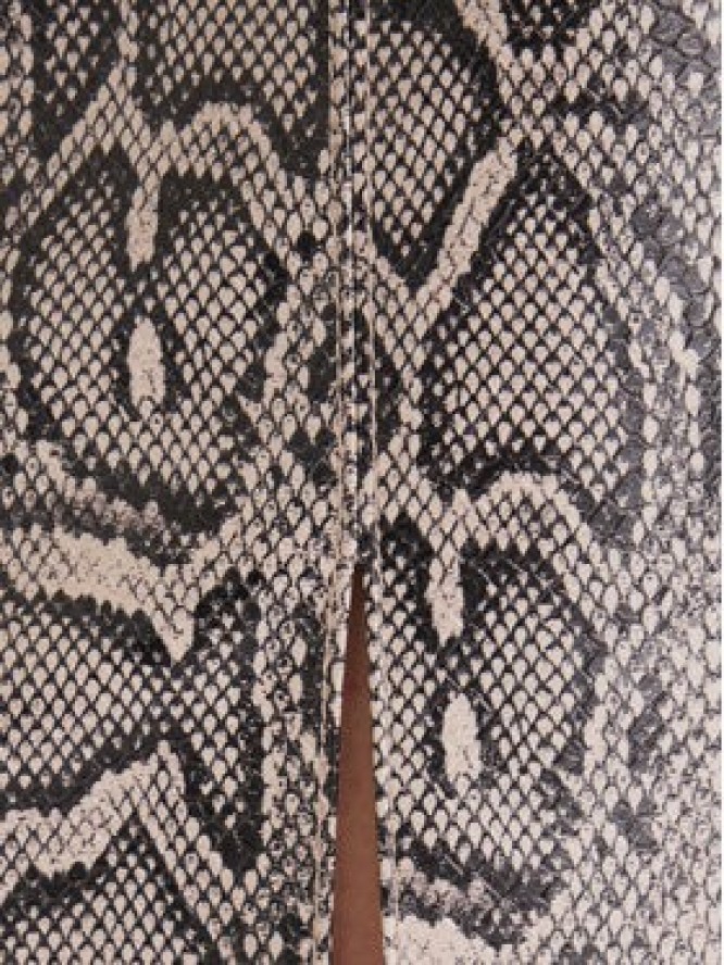 Vero Moda Spódnica z imitacji skóry Nelly 10336982 Beżowy Slim Fit