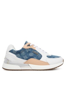 Guess Sneakersy FLJM20 DEN12WH Niebieski