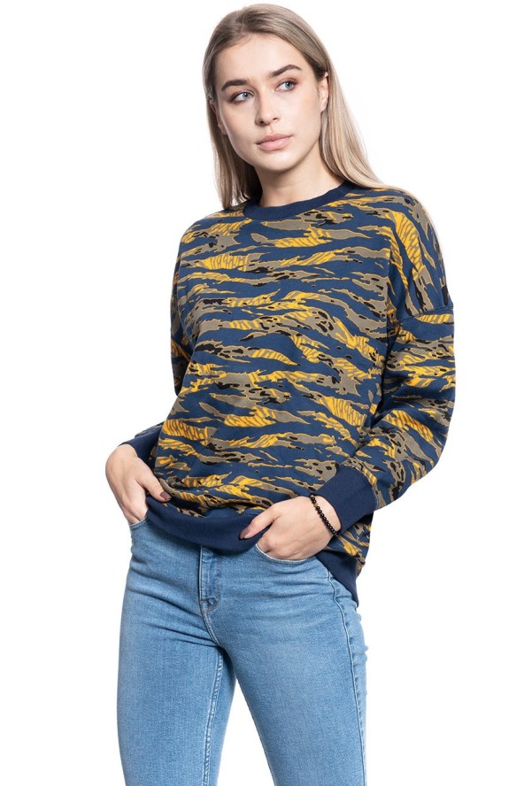 BLUZA DAMSKA LEE ELONGATED SWS WASHED BLUE L53GJSLR 112112300