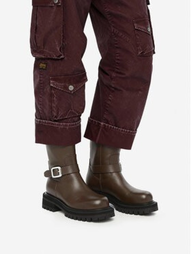 G-Star Raw Kozaki EO-ERVA-LT2520-101 Brązowy
