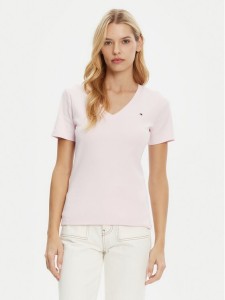 Tommy Hilfiger T-Shirt New Cody WW0WW40584 Różowy Slim Fit
