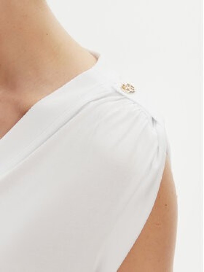 Guess Bluzka W5YP52 KCYW2 Biały Regular Fit