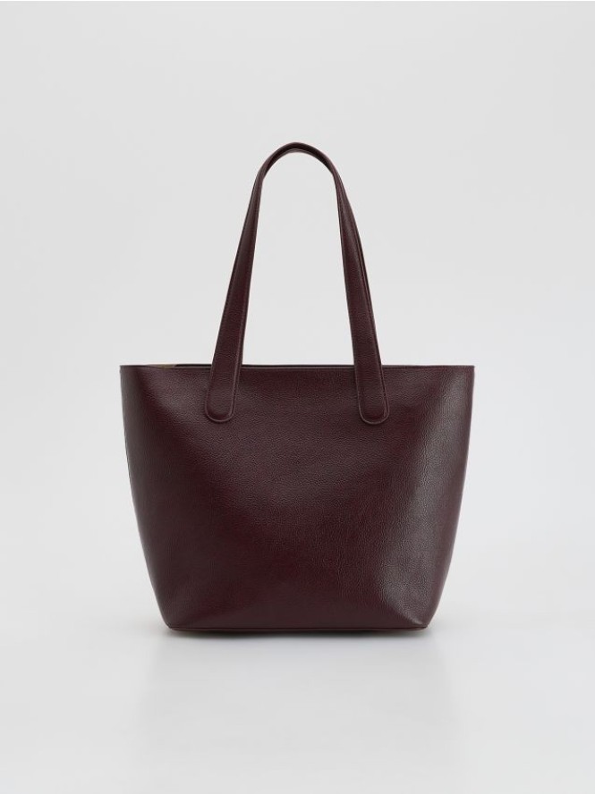 Torebka shopper - mahoniowy