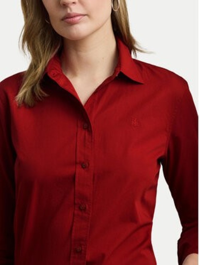 LAUREN RALPH LAUREN Koszula 200925378004 Czerwony Relaxed Fit