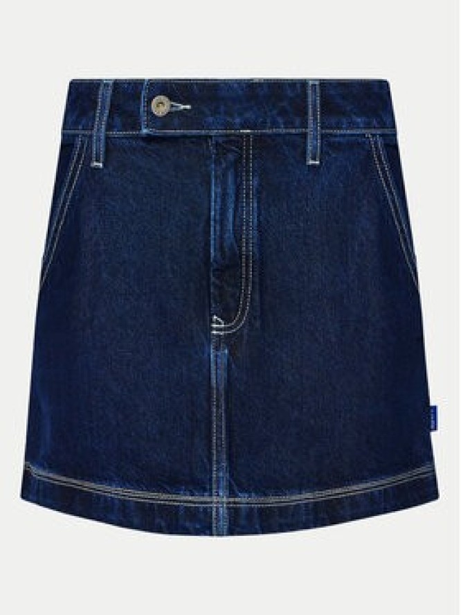 HUGO Spódnica jeansowa mini 50531831 Granatowy Regular Fit