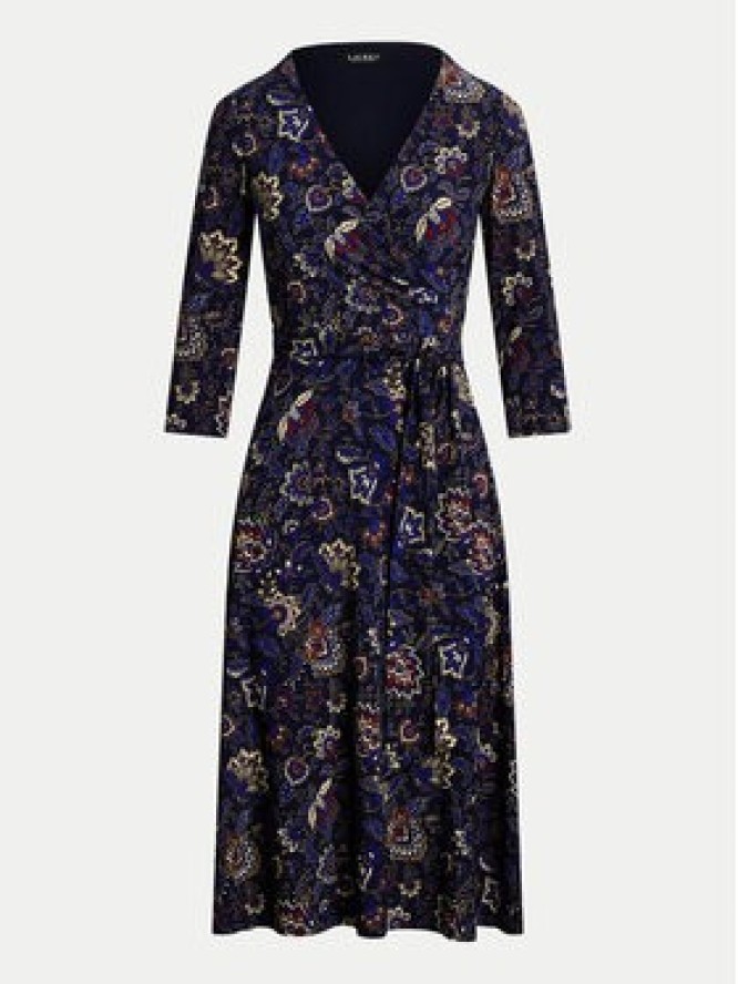 LAUREN RALPH LAUREN Sukienka codzienna 250957701001 Granatowy Slim Fit