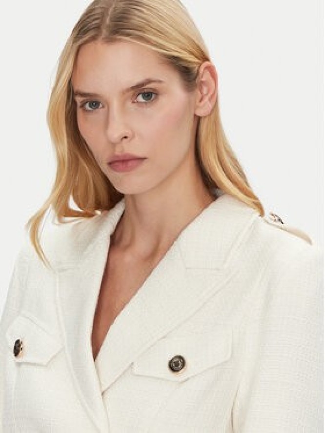 Bruuns Bazaar Kurtka przejściowa Platanus BBW4429 Biały Slim Fit