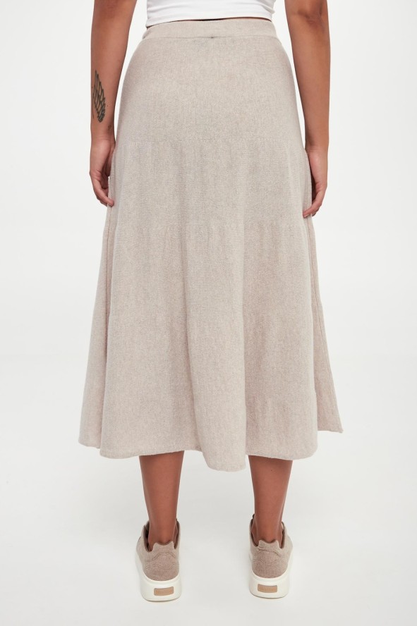 Spódnica wełniana z kaszmirem Ermes MARELLA