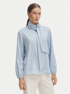Rinascimento Bluzka CFC0127771003 Błękitny Regular Fit