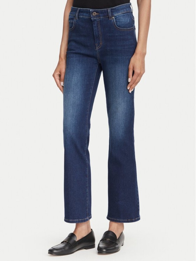 Weekend Max Mara Jeansy Rapallo 2625186051 Granatowy Bootcut Fit