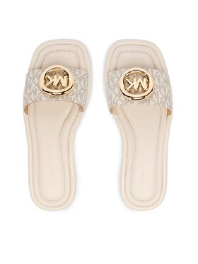 MICHAEL Michael Kors Klapki Milan 40F5MLFS1B Écru