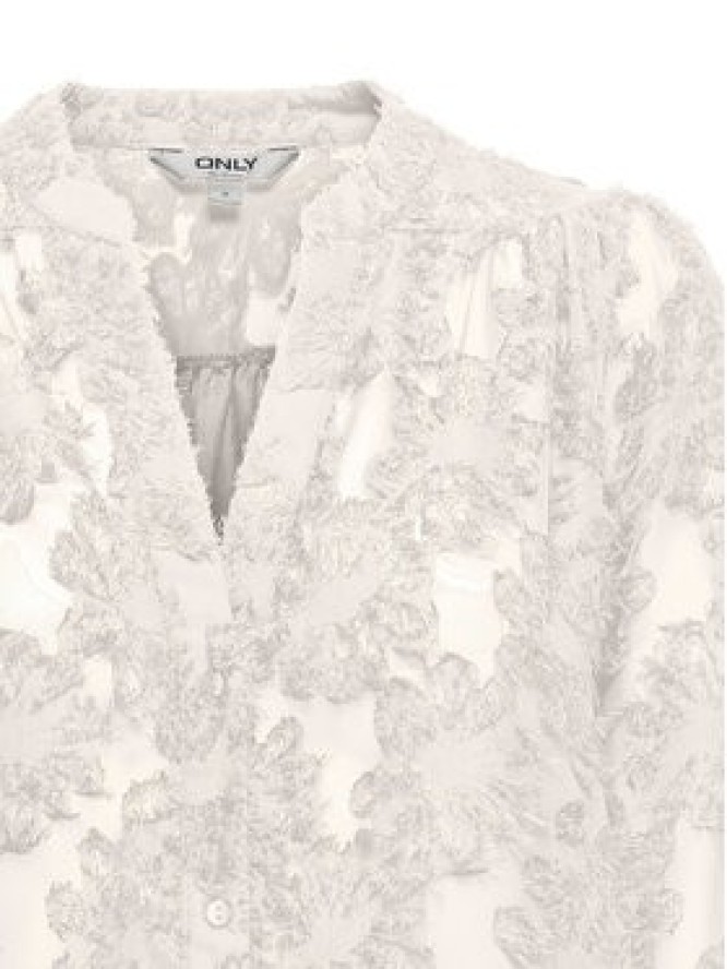 ONLY Bluzka Korsa 15360837 Beżowy Oversize