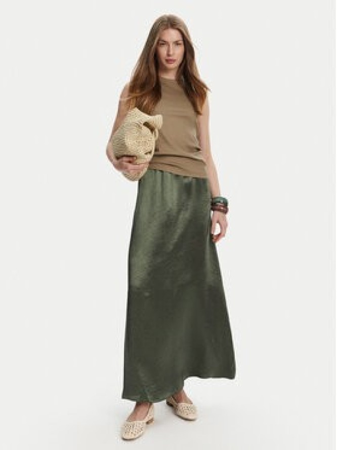 Max Mara Leisure Spódnica trapezowa Nuevo 2516101028 Zielony Regular Fit